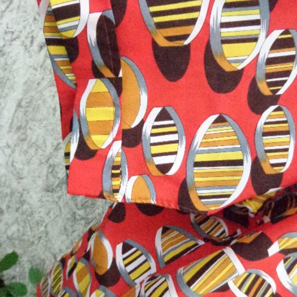 To Die For Vintage Christian Dior Geometric Red M… - image 7